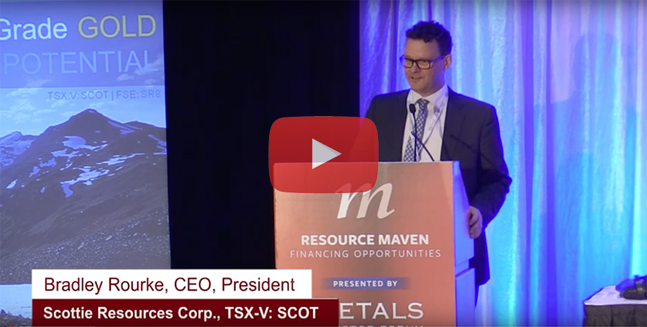 Resource Maven Financing Opportunities Conference October 10, 2019 - Brad Rourke, CEO of Scottie Resources Corp.